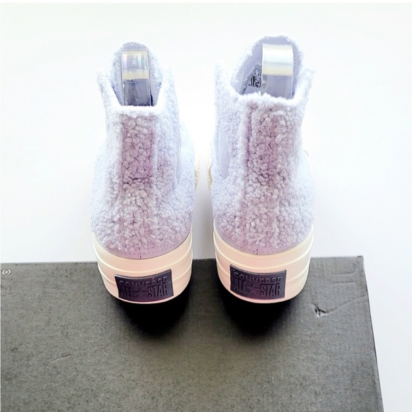 Converse CTAS Lift Hi Ghost Steel Egret Women's 6 - Picture 2 of 5